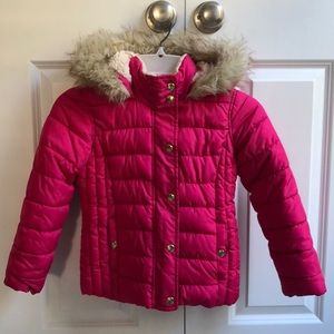 💗Old Navy pink puffer coat💗